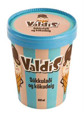 Valdís – Súkkulaði og kökudeig – 6 stk. í pk.