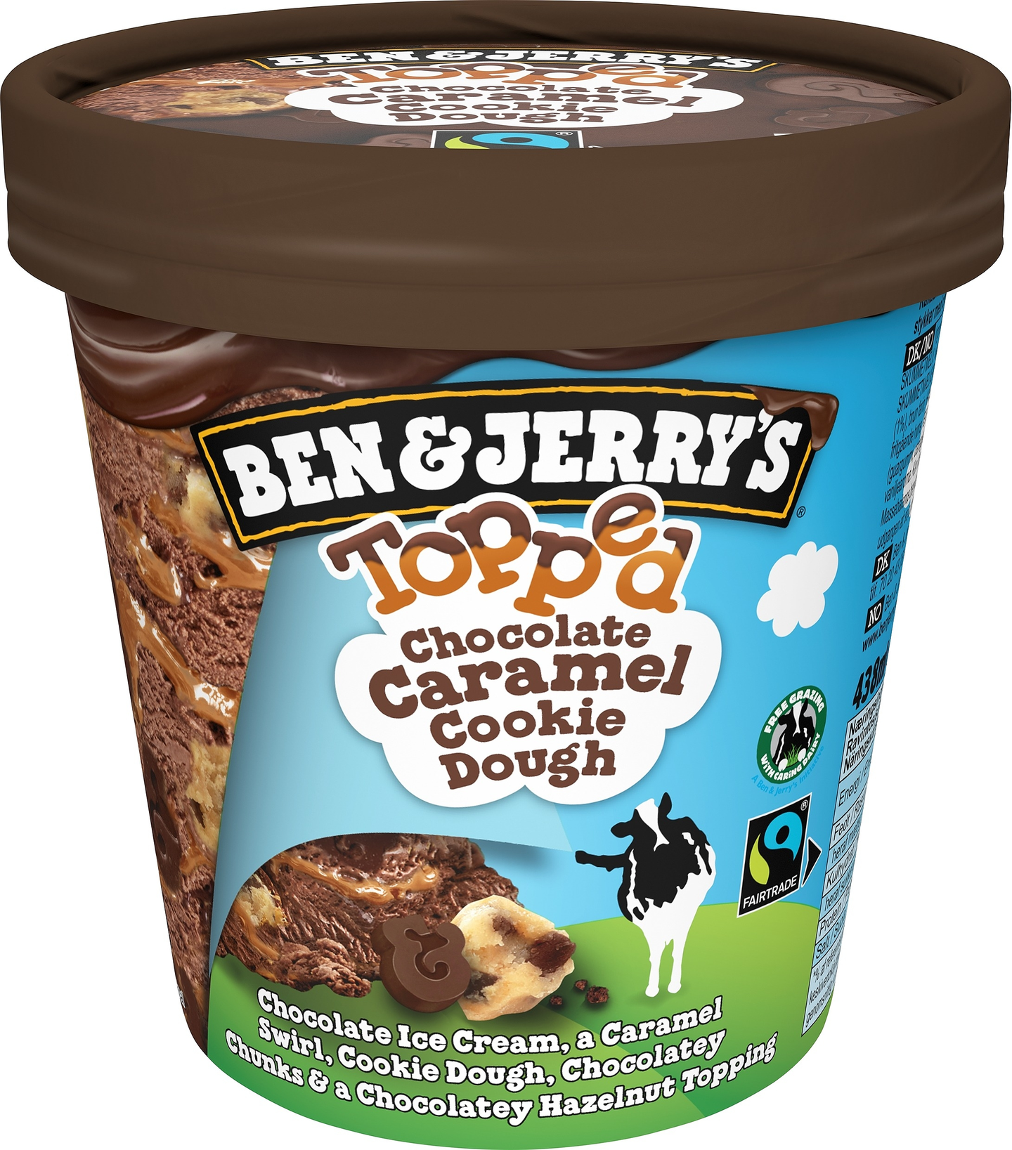 Topped ChocCarmCookieDough 438 ml