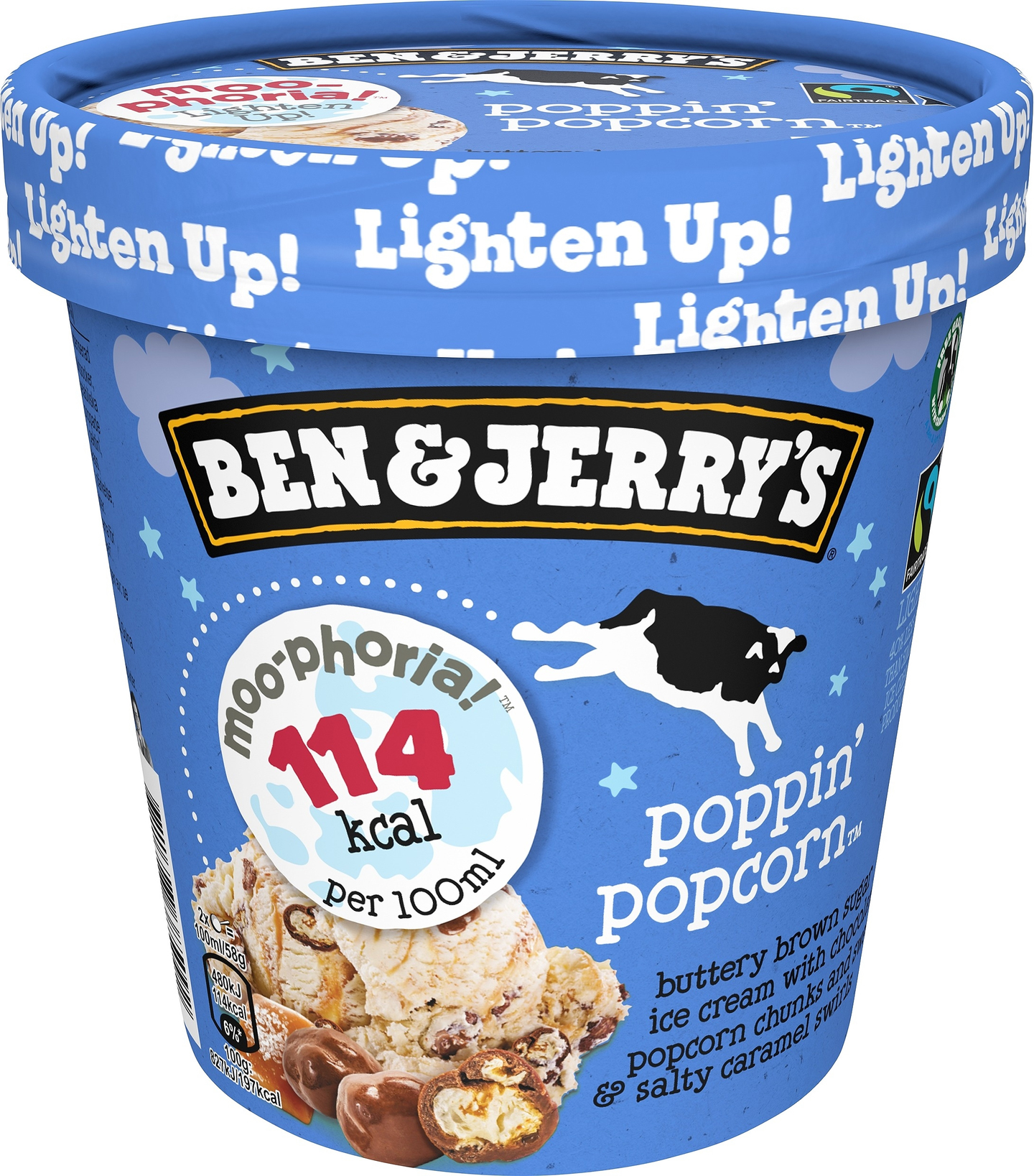 Poppin Popcorn 465 ml. - 8 stk. í pk.