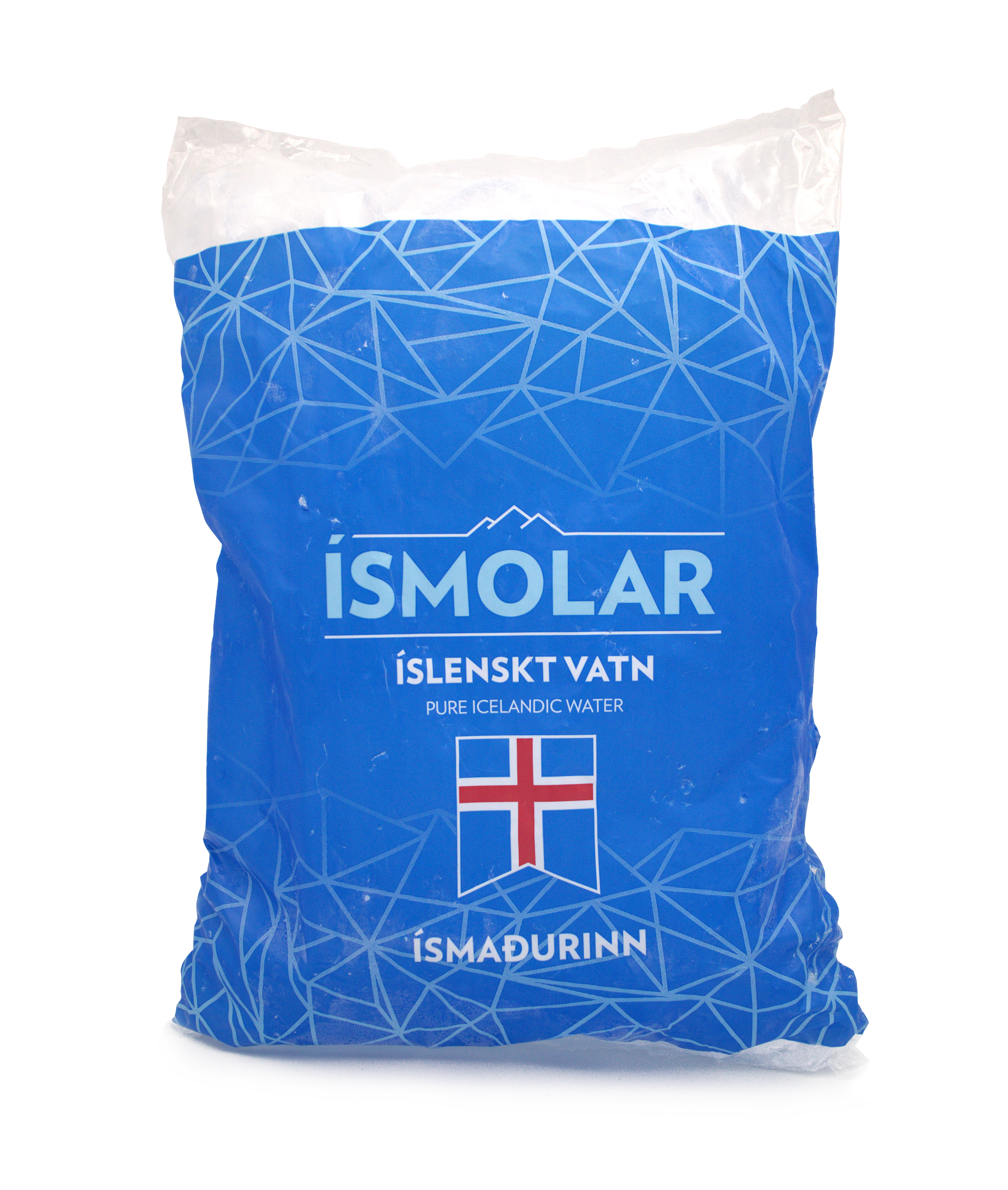 Ísmolar 2 kg - 8 pokar í pakka