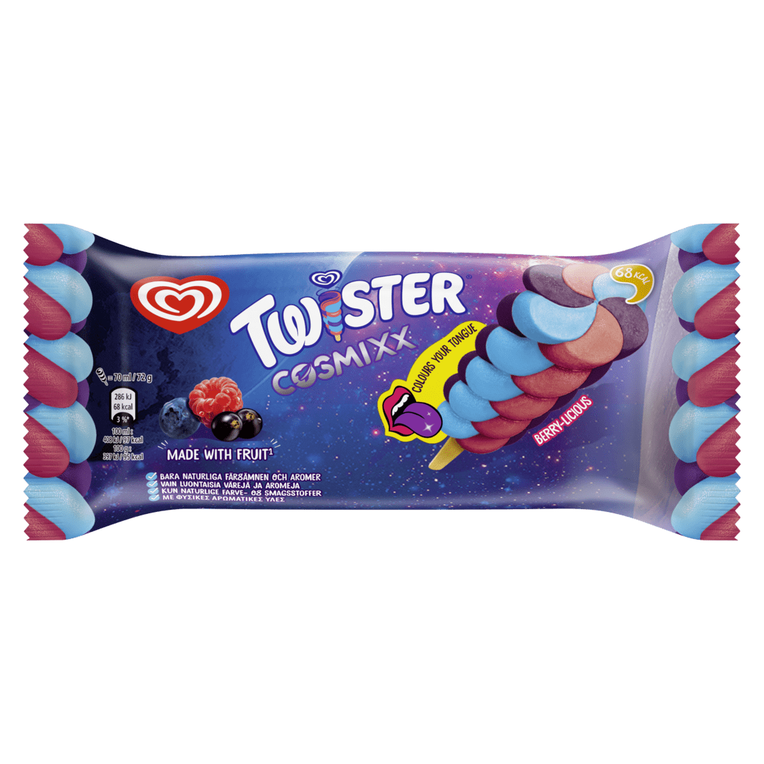 Frisko Twister Cosmixx 70ml - 35 stk