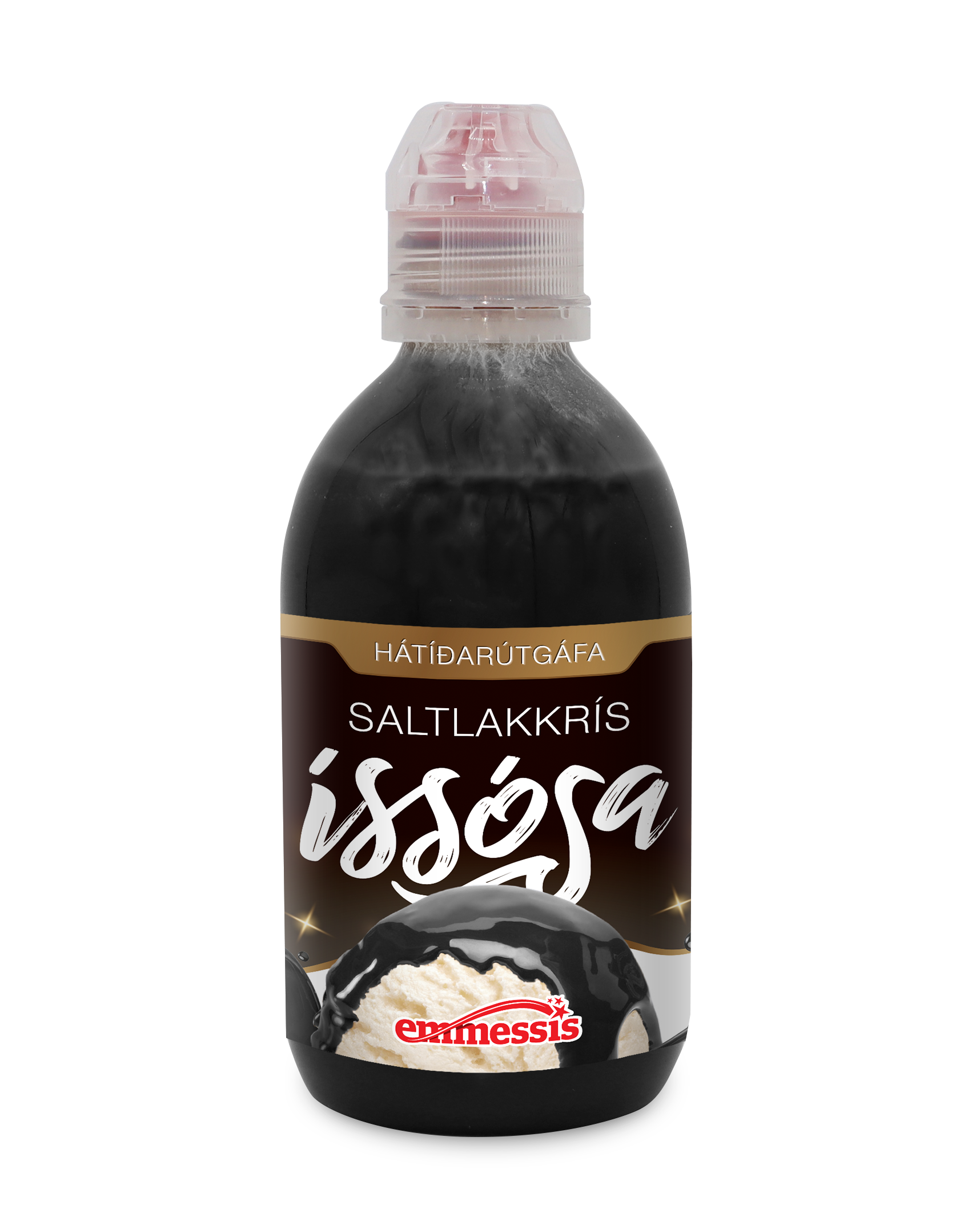 Hátíðar íssósa Saltlakkrís 280 ml-8 ein. í pk